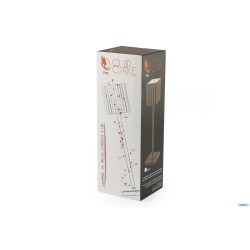 CUPCAKE-LAMPADA TAVOLO LED QUADRA CM.10XH.36 BRONZO