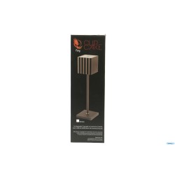 CUPCAKE-LAMPADA TAVOLO LED QUADRA CM.10XH.36 BRONZO