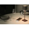 CUPCAKE-LAMPADA TAVOLO LED QUADRA CM.10XH.36 BRONZO