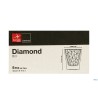 DIAMOND TRASPARENTE-CONFEZIONE 6 BICCHIERI CAFFEINO CL.8