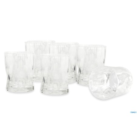 DROPS-CONFEZIONE.6 BICCHIERI ACQUA CL 33 BIANCO