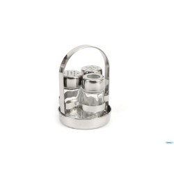 EASY-STAND SALE PEPE STUZZICADENTI SET 3 PEZZI INOX 12520000IVV