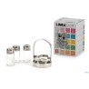 EASY-STAND SALE PEPE STUZZICADENTI SET 3 PEZZI INOX 12520000IVV