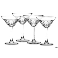ESTRELLA - CONFEZIONE 4 CALICI MARTINI CL 22 H.CM 15,5