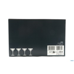 ESTRELLA - CONFEZIONE 4 CALICI MARTINI CL 22 H.CM 15,5