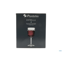 ESTRELLA - CONFEZIONE 4 CALICI VINO BIANCO CL 33 H.CM 20,5