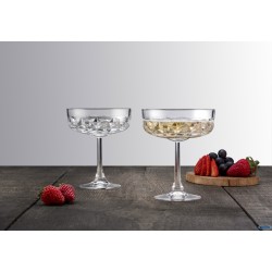 ESTRELLA - CONFEZIONE 4 COPPE CHAMPAGNE-COCKTAIL CL 25 H.CM 12