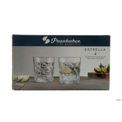 ESTRELLA-CONFEZIONE.4 BICCHIERI ACQUA FB CL 30,5 -
