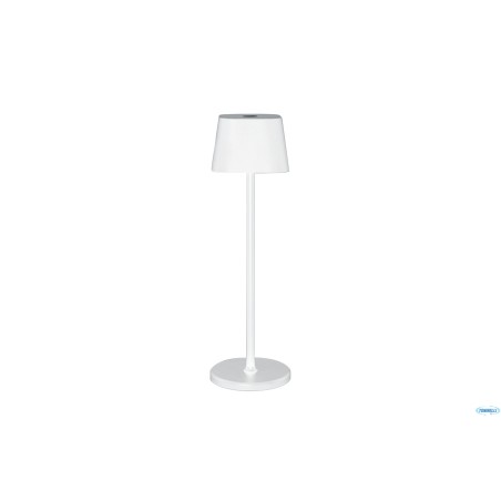 GEORGINA-LAMPADA DA TAVOLO BIANCA RICARICABILE CM11 H 38 LP-GE-WT