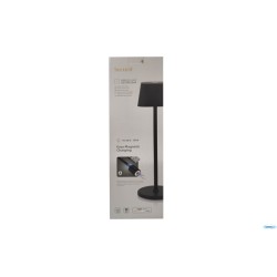 GEORGINA-LAMPADA DA TAVOLO NERA RICARICABILE CM11 H 38 LP-GE-BL