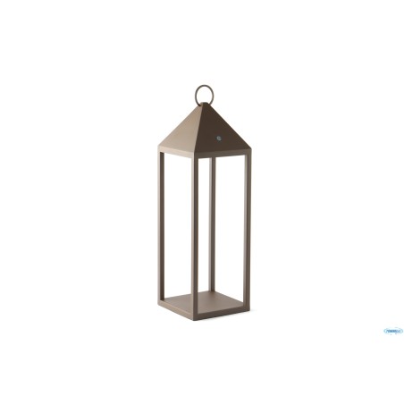 GLOW-LANTERNA LED CM.15X15XH.50 BRONZO