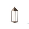 GLOW-LANTERNA LED CM.15X15XH.50 BRONZO