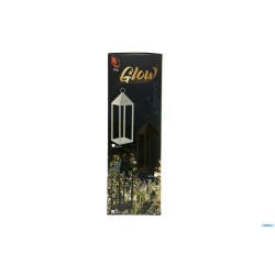 GLOW-LANTERNA LED CM.15X15XH.50 BRONZO
