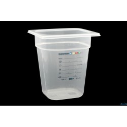GN POLIPROPILENE 1.6 BACINELLA GRADUATA H.20 HACCP