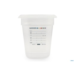 GN POLIPROPILENE 1.6 BACINELLA GRADUATA H.20 HACCP
