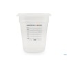GN POLIPROPILENE 1.6 BACINELLA GRADUATA H.20 HACCP