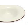 JUPITER PIATTO PORCELLANA FILO MARRONE -PASTA BOWL  CM 30 3229 BACKSTAMP LIONESS A STAMPO