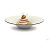 JUPITER PIATTO PORCELLANA FILO MARRONE -PASTA BOWL  CM 30 3229 BACKSTAMP LIONESS A STAMPO