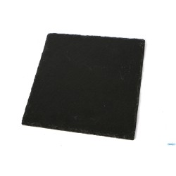 JUSTONE-PIATTO ARDESIA QUADRATO CM.20X20 CKPL2020B