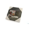 JUSTONE-PIATTO ARDESIA QUADRATO CM.20X20 CKPL2020B