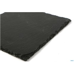JUSTONE-PIATTO ARDESIA QUADRATO CM.30X30 CKPL3030B