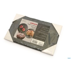 JUSTONE-PIATTO ARDESIA RETTANGOLARE CM.23X14 CKPL2314B