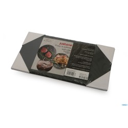 JUSTONE-PIATTO ARDESIA RETTANGOLARE CM.30X15 CKPL3015B