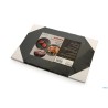 JUSTONE-PIATTO ARDESIA RETTANGOLARE CM.30X20 CKPL3020B