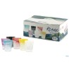 KOSMO - CONFEZIONE 6 BICCHIERI ACQUA CL 28 COLORI ASSORTITI
