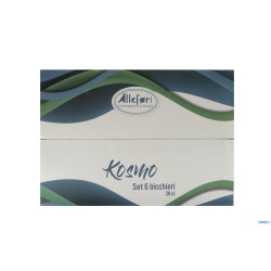 KOSMO - CONFEZIONE 6 BICCHIERI ACQUA CL 28 COLORI ASSORTITI