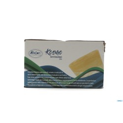 KOSMO - CONFEZIONE 6 BICCHIERI ACQUA CL 28 COLORI ASSORTITI