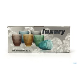LUXURY-BICCH.ACQUA CL32,5 COL.ASS. P97011