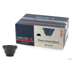 MAEVA DOTS NOIR-COPPETTA MULTIUSO  CL.20  P9727