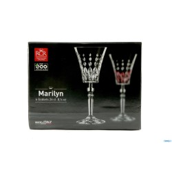 MARILYN - CONFEZIONE 6 CALICI N.2 CL 26  27279020006