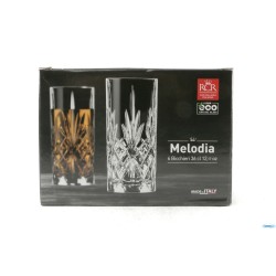 MELODIA - CONFEZIONE 6 BICCHIERI HB CL 36 25766020506