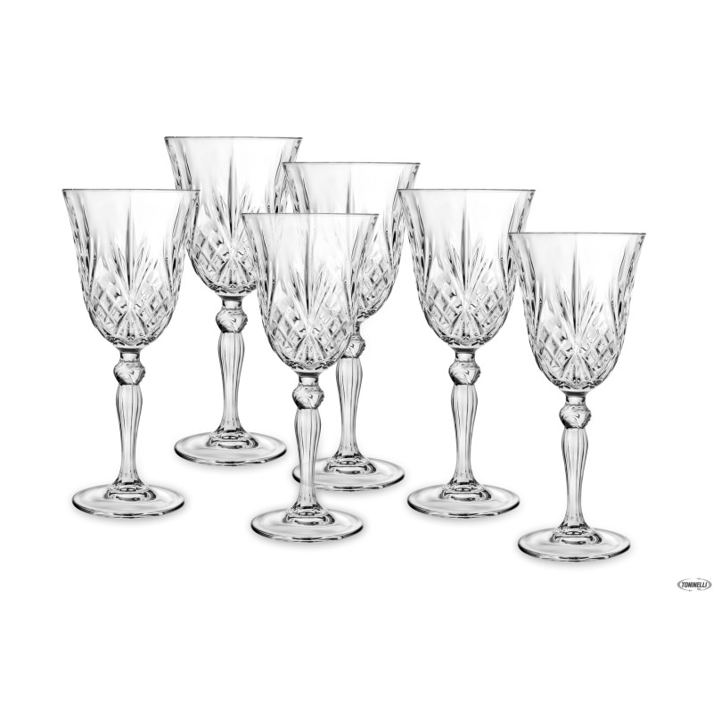 MELODIA - CONFEZIONE 6 CALICI ACQUA CL 27 25652020206 MELODIA - CONFEZIONE 6 CALICI ACQUA CL 27 25652020206