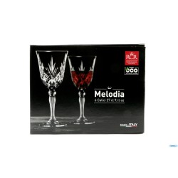 MELODIA - CONFEZIONE 6 CALICI ACQUA CL 27 25652020206