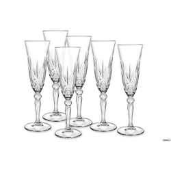 MELODIA - CONFEZIONE 6 CALICI FLUTE CL 16 25600020206