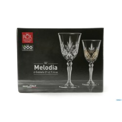 MELODIA - CONFEZIONE 6 CALICI VINO CL 21 25601020206