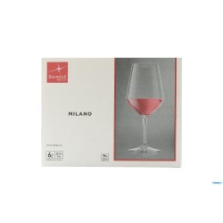 MILANO - CONFEZIONE 6 CALICI TEMPERATI VINO BIANCO CL 44  117115BCQ021990