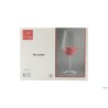 MILANO - CONFEZIONE 6 CALICI TEMPERATI VINO BIANCO CL 44  117115BCQ021990