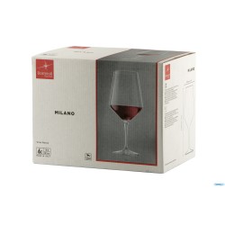 MILANO - CONFEZIONE 6 CALICI TEMPERATI VINO ROSSO CL 55  117116BCQ021990