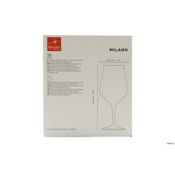 MILANO - CONFEZIONE 6 CALICI TEMPERATI VINO ROSSO CL 55  117116BCQ021990