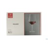 MILANO - CONFEZIONE 6 CALICI TEMPERATI VINO ROSSO CL 55  117116BCQ021990