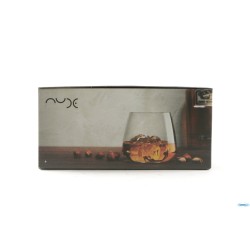 MIRAGE-CONFEZIONE 4 BICCHIERI DOF WHISKY CL.38,5 NUDE 64001
