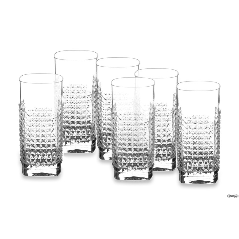 MIXOLOGY ELIXIR - CONFEZIONE 6 BICCHIERI HI-BALL CL 48