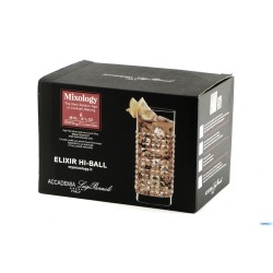 MIXOLOGY ELIXIR - CONFEZIONE 6 BICCHIERI HI-BALL CL 48