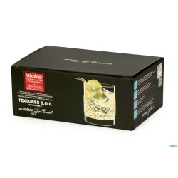 MIXOLOGY TEXTURE-CONFEZIONE 6 BICCHIERI DOF CL.38
