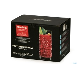 MIXOLOGY TEXTURE-CONFEZIONE 6 BICCHIERI HI-BALL CL.48 12420-01