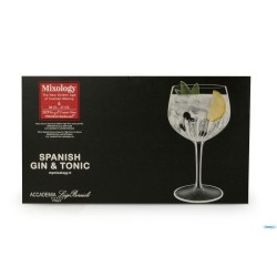 MIXOLOGY-CONFEZIONE 6 CALICI SPANISH GIN TONIC CL.80  12464-01
